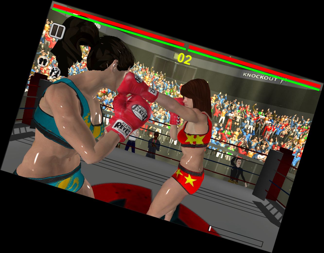 Boxeo Femenino 3D