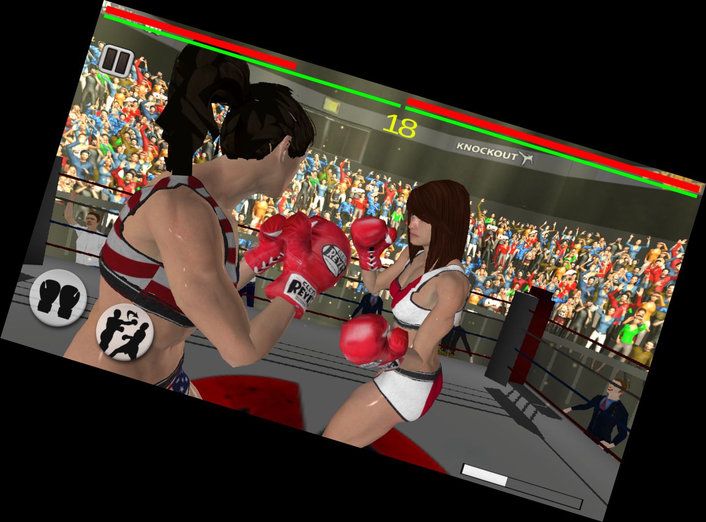 Boxeo Femenino 3D